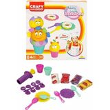Beruflic Crafy Buzzy Muzzy Dondurma Oyun Hamuru Seti 200 G 22 Parça - Renkli