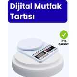 Beruflic Dijital Mutfak Terazisi 10KG Kapasiteli 1g Hassasiyetli - Renkli - standart