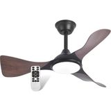 Beruflic Eco Lounge Cata Ct 3002 Bern 40W Ledli Tavan Vantilatörü Kumandalı 3 Renk - Renkli