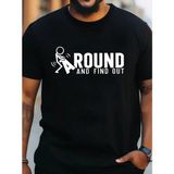 Beruflic Erkek Around Baskılı Süprem T-Shirt - Siyah - 2XL - 3XL