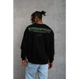 Beruflic Erkek Baskılı Sweat - Siyah - XL
