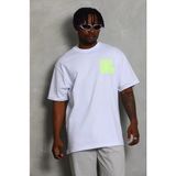 Beruflic Erkek Baskılı Tshirt Kısa Kol Bisiklet Yaka Regular Fit Rahat Kalıp Günlük Tişört - Beyaz
