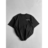 Beruflic Erkek Baskılı Tshirt Kısa Kol Bisiklet Yaka Regular Fit Yazlık Tişört - Siyah - M