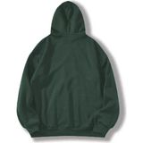 Beruflic Erkek Düz Kapüşonlu Sweat - Koyu Yeşil - XL