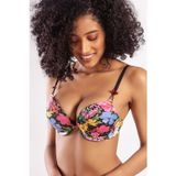Beruflic Garden Heavy Push Up Bra, Siyah Konforlu Ve Şık Sütyen