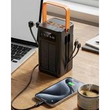 Beruflic Güneş Enerjili Taşınabilir Powerbank Yüksek Kapasiteli Hızlı Şarj Özellikli - Renkli