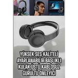 Beruflic Kablosuz Bluetooth Kulaklık Anc/enc Destekli Kulak Üstü Yüksek Ses Kaliteli - Çok Renkli
