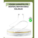 Beruflic Kablosuz Bluetooth Kulaklık – Boyun Askılı, 100 Saat Pil Ömrü - Renkli