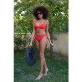 Beruflic Kadın Destekli Fiyonklu Alt Üst Kırmızı Bikini Takım
