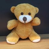 Beruflic Kahverengi Peluş Oyuncak Ayıcık - Renkli - 1
