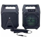 Beruflic Karaoke Mikrofonlu Fm Radyolu Bluetooth Hoparlör Yüksek Ses Kaliteli - 1