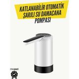 Beruflic Katlanabilir Şarjlı Damacana Su Pompası Pratik Kullanım - Renkli