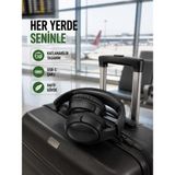 Beruflic Katlanabilir Usb-C Şarjlı Bluetooth Kulaklık - Çok Renkli