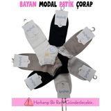 Beruflic Lavi Aytuğ 34221 Kadın Modal Patik Çorap Moda - Asorti