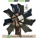 Beruflic Lavi Mısırlı 62005 Erkek Bambu Soket Çorap Moda - Standart - Asorti
