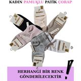 Beruflic Lavi Mısırlı 70205 Kadın Pamuklu Patik Çorap Moda - Asorti