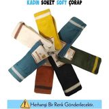 Beruflic Lavi Mısırlı 73000 Kadın Soft Soket Çorap Moda - Asorti