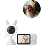 Beruflic LCD Ekranlı Bebek Izleme Kamerası Ninnili Gece Görüşlü Güvenlik Sistemi Yeni Nesil - 1