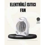 Beruflic Mini Elektrikli Isıtıcı – Taşınabilir Fanlı Isıtma Sistemi - Renkli - standart