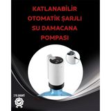 Beruflic Otomatik Şarjlı Damacana Pompası Ev Ofis Kamp Kullanım - Renkli