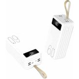 Beruflic Powerbank 60.000 Mah Taşınabilir Şarj Hızlı El Fenerli Dijital Göstergeli - Çok Renkli