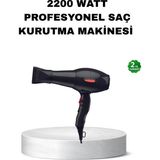 Beruflic Profesyonel Saç Kurutma Makinesi – Ac Motor, Soğuk Üfleme, 2 Hız Kademesi - 1
