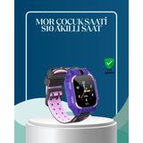 Beruflic S10 Mor Çocuk Takip Saati Elektronik Bariyer ve Sesli Mesaj Destekli - Renkli - Standart