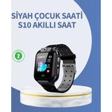 Beruflic S10 Siyah Akıllı Çocuk Saati Anlık Konum Takibi ve Rota Geçmişi - Renkli - Standart
