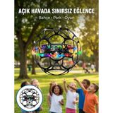 Beruflic Şarjlı Futbol Topu Tasarımlı Mini Drone LED Aydınlatmalı Akıllı - Renkli