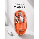 Beruflic Sessiz Kablosuz USB Girişli Mouse Fare Yüksek Performanslı - 1