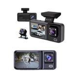 Beruflic Sürüş ve Park Halinde Kesintisiz Güvenlik Için 3 Kameralı Profesyonel Dashcam - 1