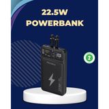 Beruflic Taşınabilir Powerbank 22.5W Hızlı Şarj Destekli - Çok Renkli