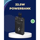 Beruflic Taşınabilir Powerbank 22.5W Hızlı Şarj Destekli - Renkli