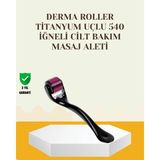 Beruflic Titanyum Dermaroller 540 Iğne Cilt Onarım ve Kolajen Üretim Desteği