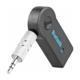 Beruflic Tüm Cihazlara Uyumlu Bluetooth Aux Araç Kiti Siyah