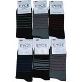Beruflic Ucuz Erkek Çorabı Çember Desenli Asorti 6 Adet Under Moda - Standart - Renkli