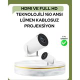Beruflic Ultra Pro Full Hd ve 4K Destekli 130 Inç Projeksiyon Cihazı