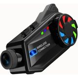 Beruflic Wifi ve 1080P Kameralı Su Geçirmez Motosiklet Kaskı Için Bluetooth Intercom Kulaklığı