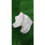 Berush Bride 500 Çınar Sade Dolgu Topuklu Gelinlik Ayakkabısı