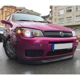 Bes Tuning Fiat Albea 2002-2013 Uyumlu Evrensel 2 Parça Astra H Model Ön Ek Tampon Dili Lip Esnek Karlık