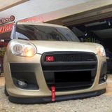 Bes Tuning Fiat Doblo D3 2010-2015 Uyumlu Evrensel 2 Parça Astra H Model Ön Ek Tampon Dili Lip Esnek Karlık