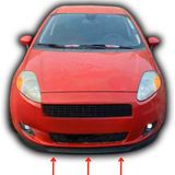 Bes Tuning Fiat Punto 2005-2018 Uyumlu Evrensel 2 Parça Astra H Model Ön Ek Tampon Dili Lip Esnek Karlık