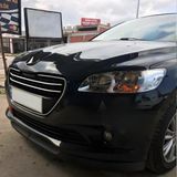 Bes Tuning Peugeot 301 2012-2021 Uyumlu Evrensel 2 Parça Astra H Model Ön Ek Tampon Dili Lip Esnek Karlık