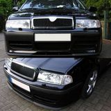 Bes Tuning Skoda Octavia Mk1 Mk2 1u 1z Uyumlu Universal 3 Parça Cupra Kupra Ön Ek Tampon Dili Lip Esnek Karlık