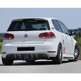 Bes Tuning Volkswagen Golf 6 Rieger Difüzör Lastik 2009-2012 Parlak Siyah