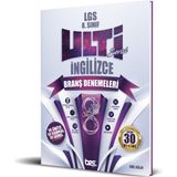 Bes yayınları 8. Sınıf Ingilizce Ulti Serisi Branş Denemeleri 2023