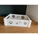 Besa 3D BESA3D Pet Organizer | Kedi ve Köpek Oyuncak Saklama Kutusu | Dekoratif Düzenleyici (Siyah ve Pembe Seçenekli)