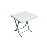 Besa 60X60 Cm Ebatlı Plastik Katlanır Çalışma Masası- Ders Çalışma Masası - Yemek Masası