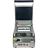 Besa Endüstriyel Besa Paslanmaz Altı Bölmeli Kahvaltı Tabak Paketleme Makinesi - Inox