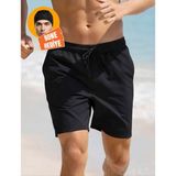 Besa Yeni Sezon Premium Deniz Şortu – Soft Black - XL - Siyah